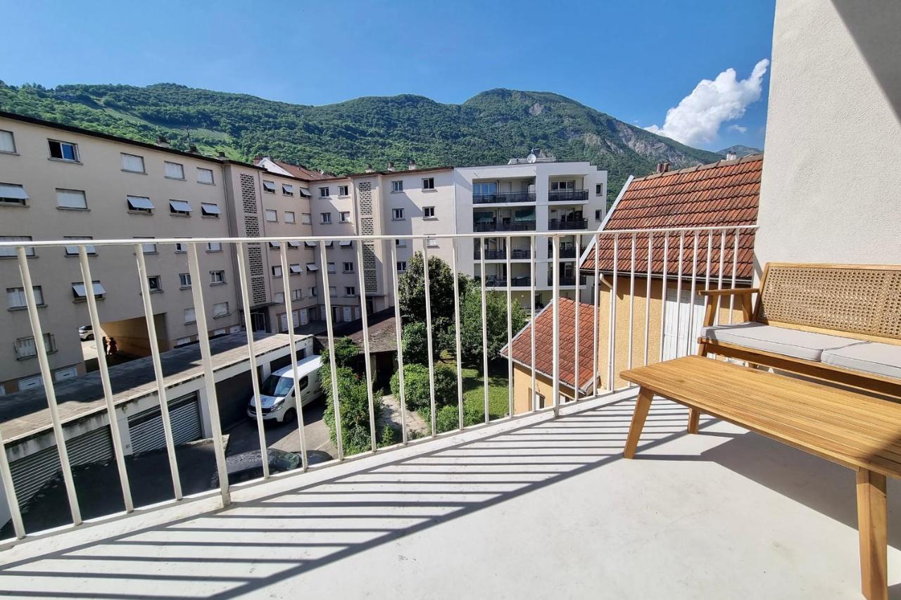 #Dd L'Ecrin Studio Ile Verte Balcony Grenoble Exteriör bild